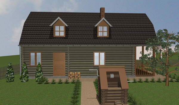 проект бани, вариант 2