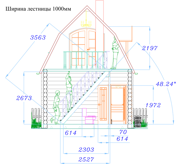 проект бани, вариант 2