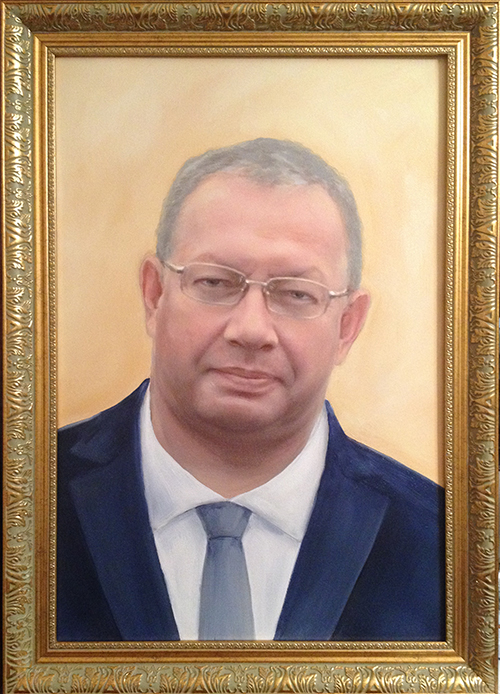 Генеральный. холст, масло 40х60, 2013г.