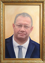 Генеральный. холст, масло 40х60, 2013г.