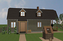 проект бани, вариант 3