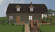 проект бани, вариант 2