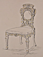 Стул, барокко