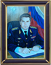 Командир. .холст, масло  2010г 