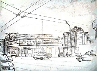 Проект летний веранды кафе "Chokkolatta" .