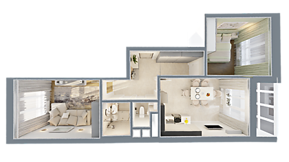 Проектирование  интерьеров