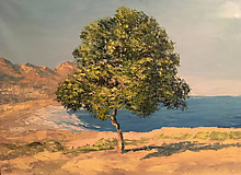 Дерево Надежды. холст, масло 50х70