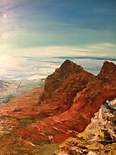 Вид города2. холст, масло 50х70