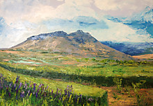 Лаванд. холст,масло 50х70