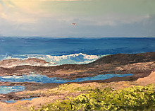 Птица.холст, масло 50х70