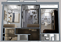 Квартира 52,8 м2